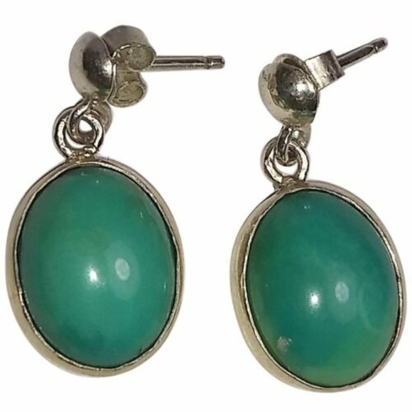 Alberto Juan Mexican Sterling Silver Turquoise Cab - Picture 1 of 6